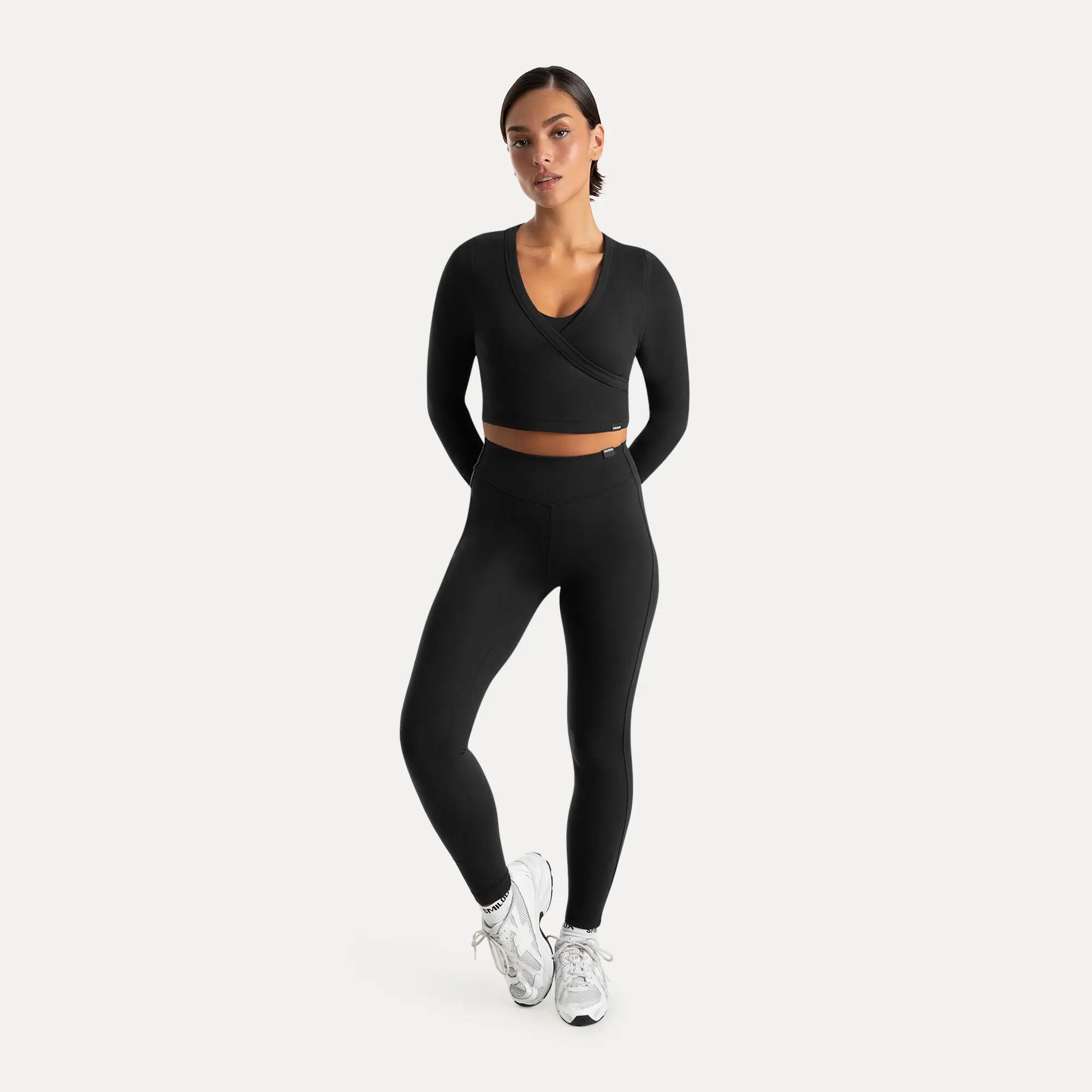 Damen Leggings Ravela Schwarz 4/6