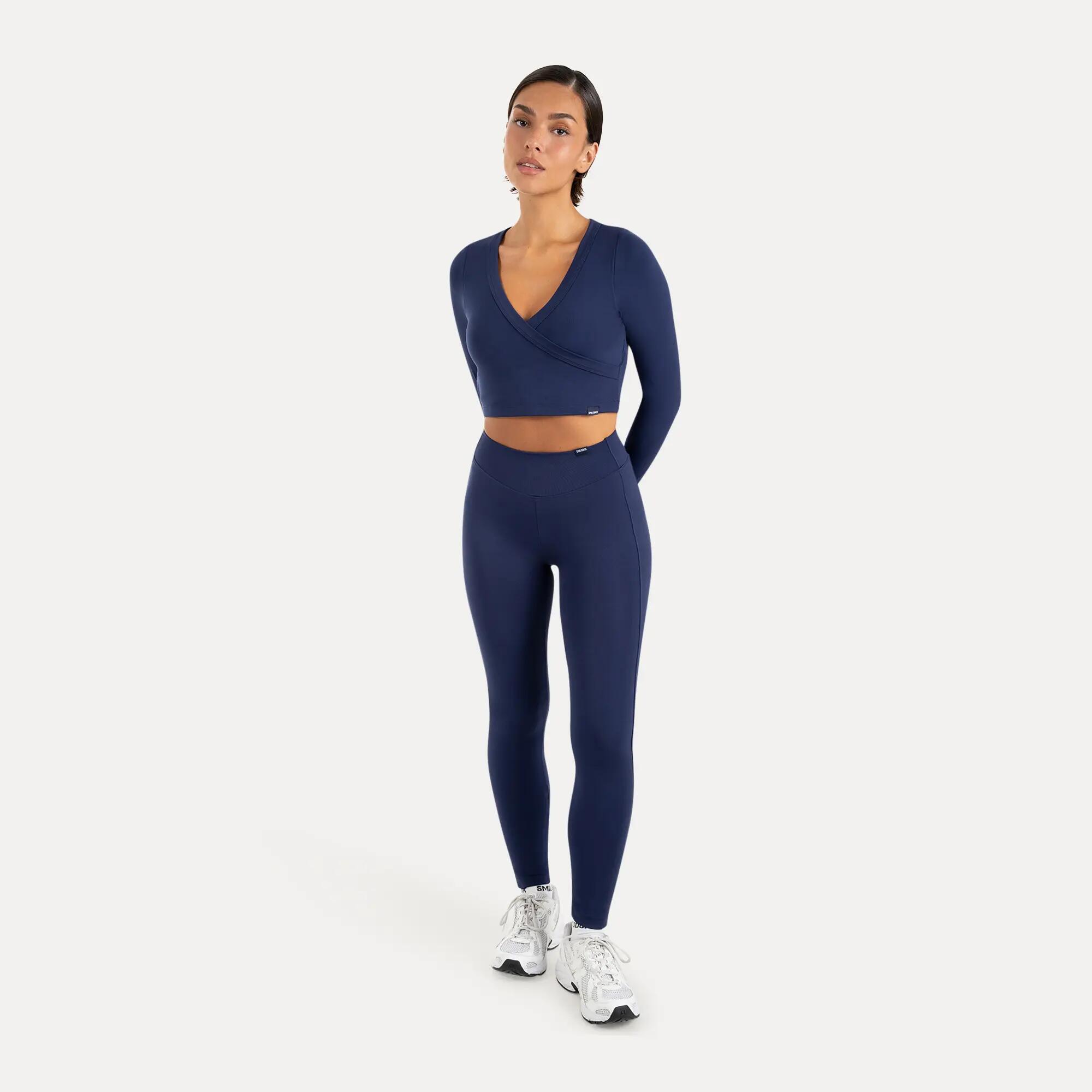 Damen Leggings Ravela Dunkelblau 4/6