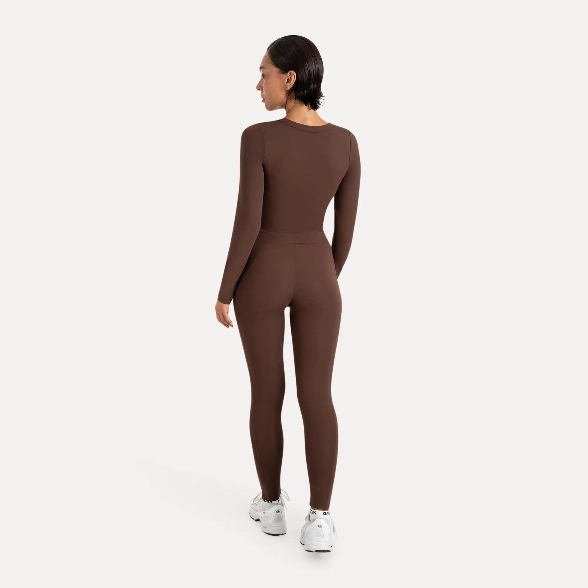 Damen Leggings Ravela Braun 3/6