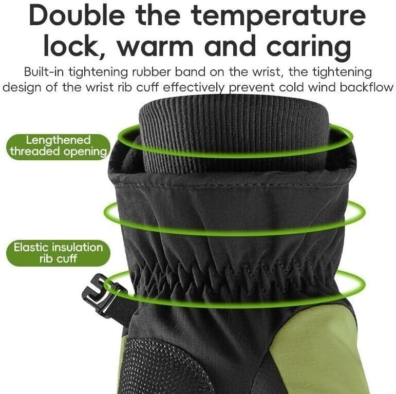 ROCKBROS Warme Handschuhe Nylon PU mit Touchscreen 5/8