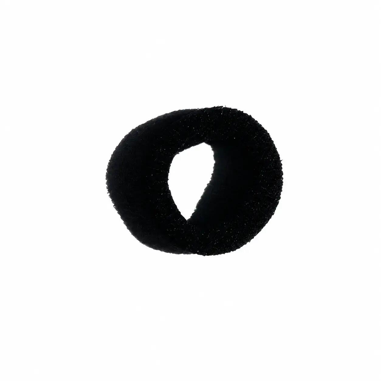 50 Élastiques à Cheveux Noir 3/3