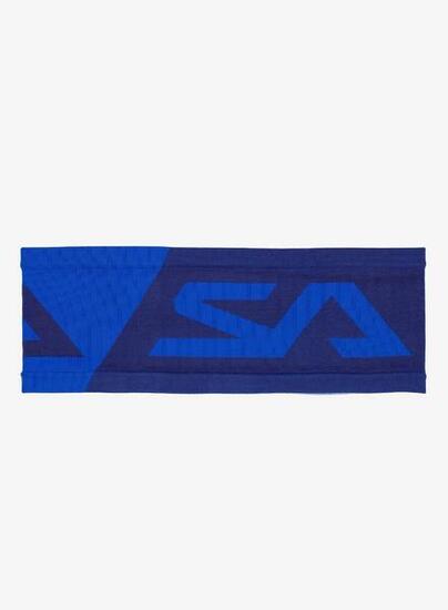 Opaska sportowa na głowę Salewa Pedroc Seamless Headband - electric/navy blazer