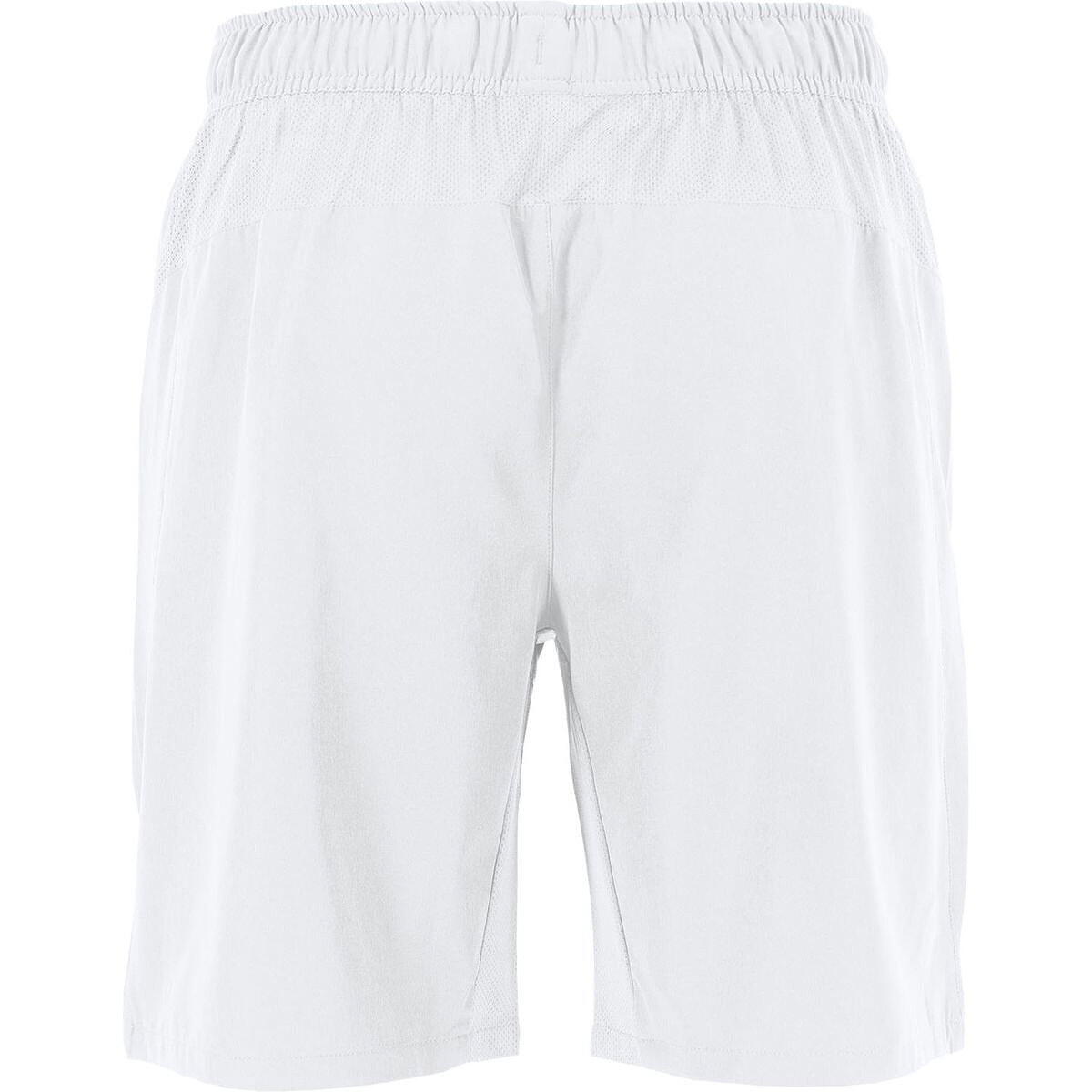 Shorts - Hockey/Tennis - Heren - Ademend, Verstelbaar - Major - Bottle Green/Wit 5/5