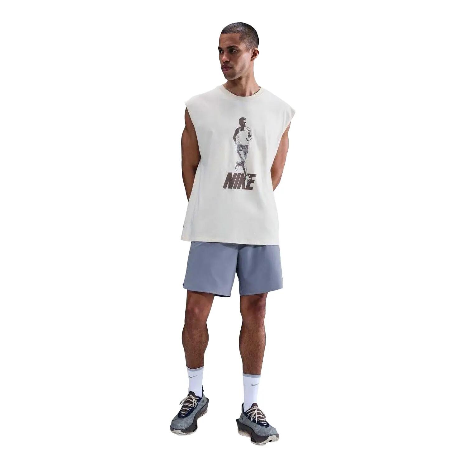 Pantaloncini Da Corsa Uomo Nike Challenger Indaco 4/4