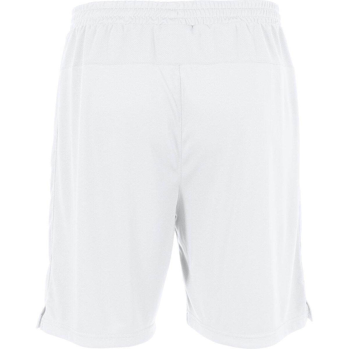 Shorts - Multisport - Heren - Memphis - Ventilerend, Bedrukbaar - Wit/rood 4/5