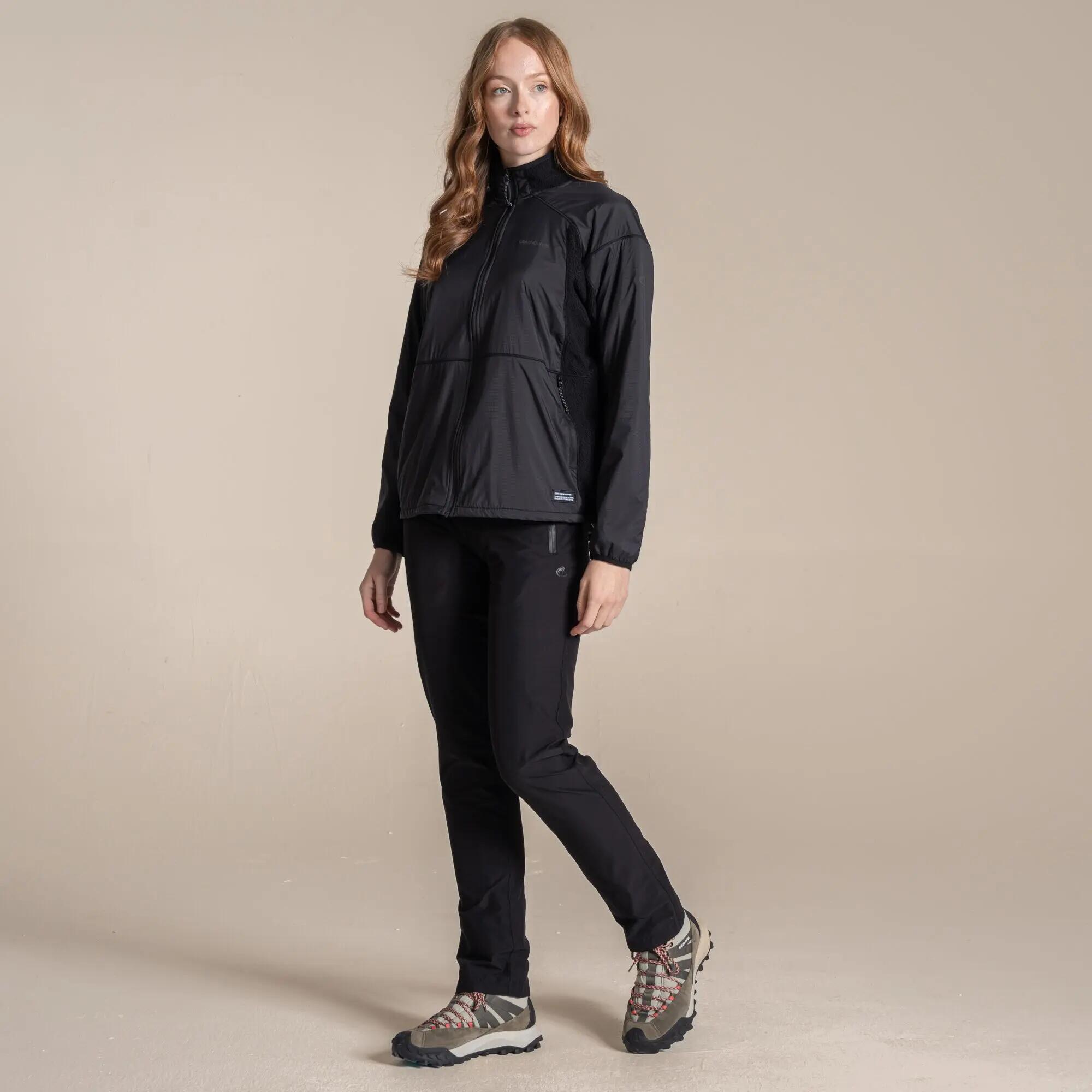 Giacca ibrida pile donna Compresslite 3/6