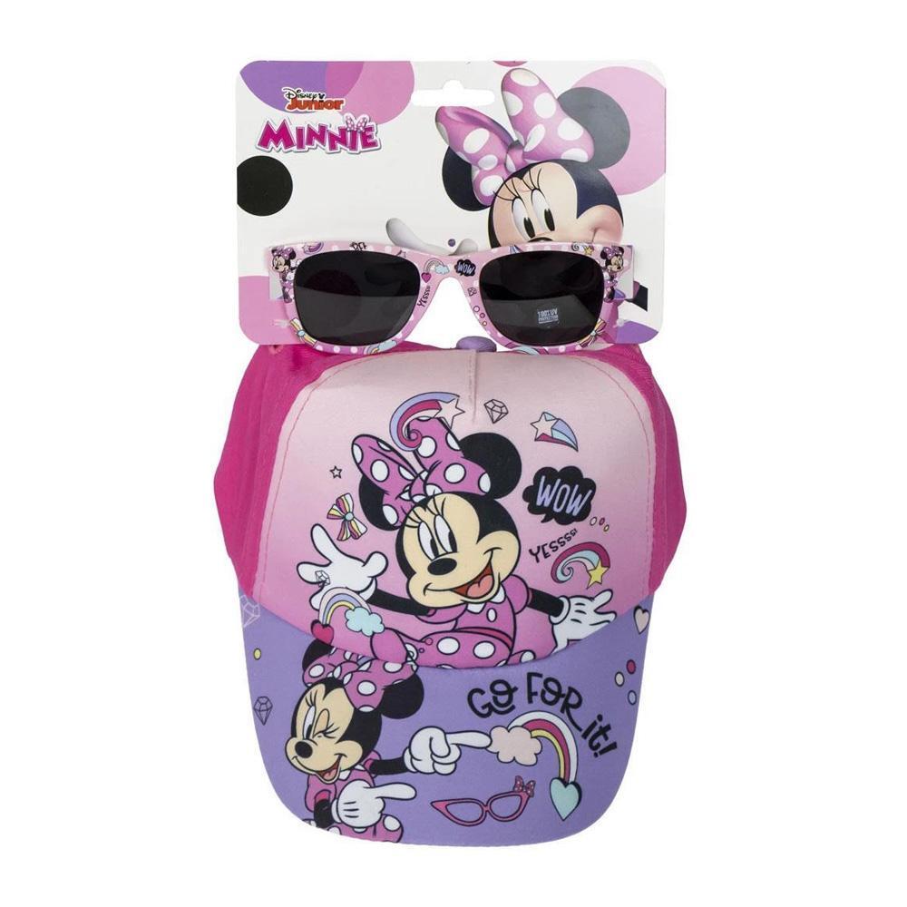Kit Casquette + Lunette de Soleil Rose Enfant Sport Zone Minnie 2/4