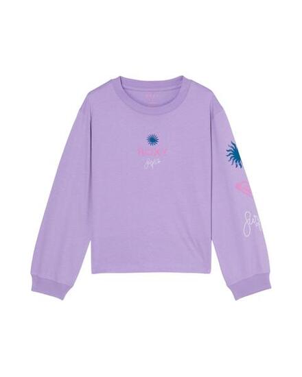 T-shirt manches longues ORCHIDREGULAR Violet Fille