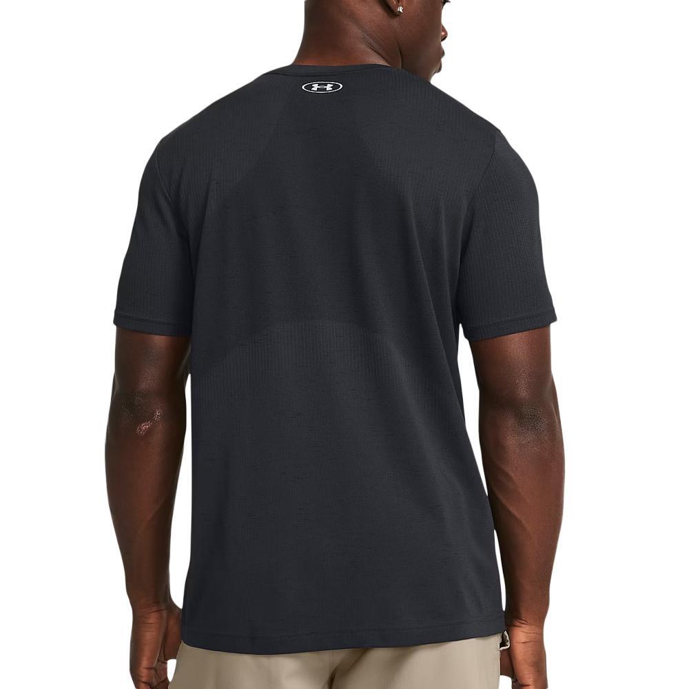 Camiseta Negra de Hombre Under Armour Seamless 3/3