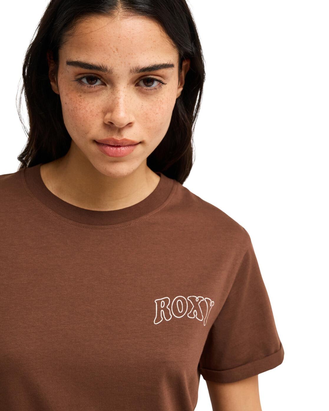 T-Shirt OCEANREGULAR Braun Dames 4/4