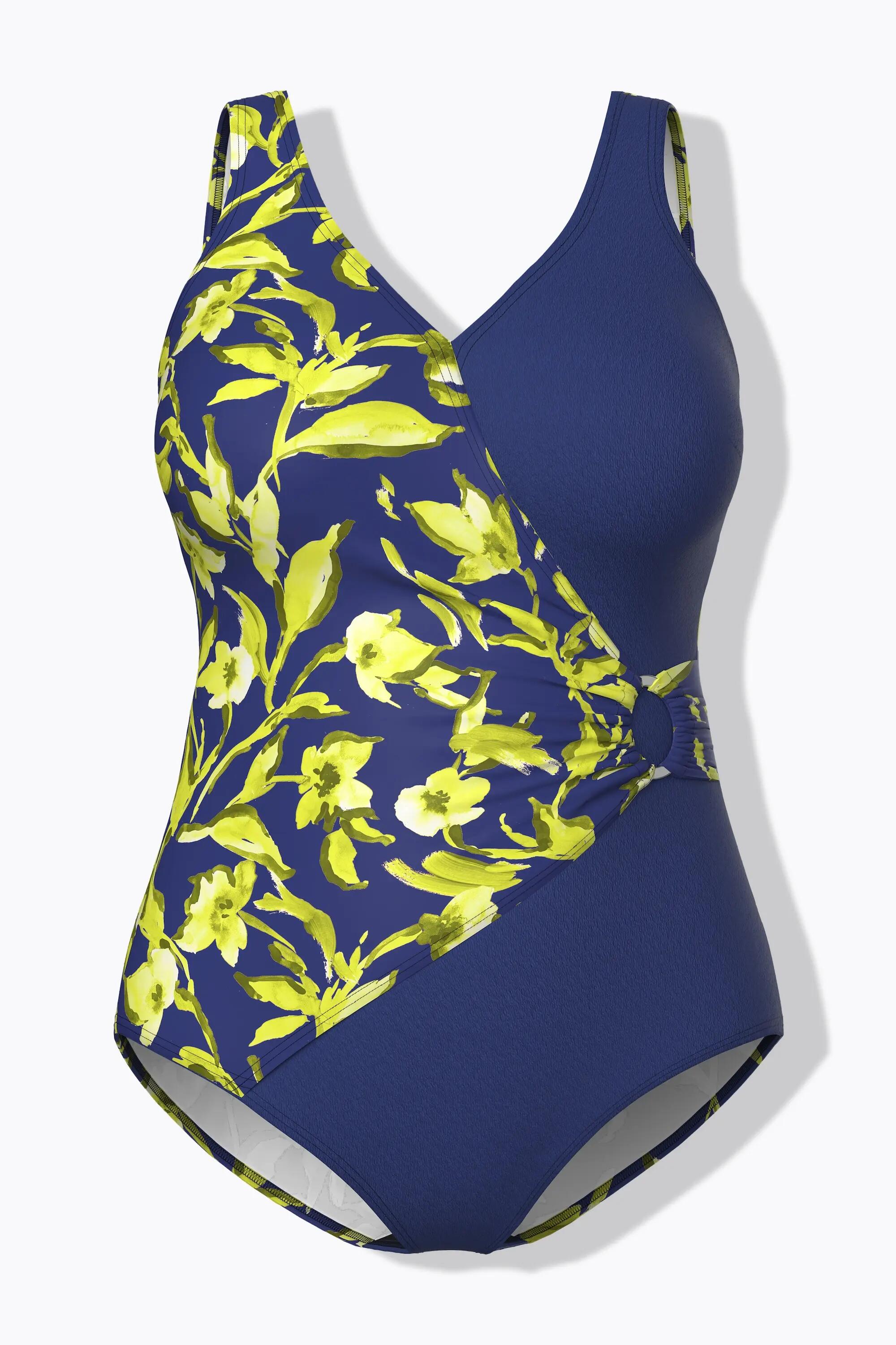 Femme Maillot de bain à bonnets souples décolleté en V avec effet cache-cœur 6/7