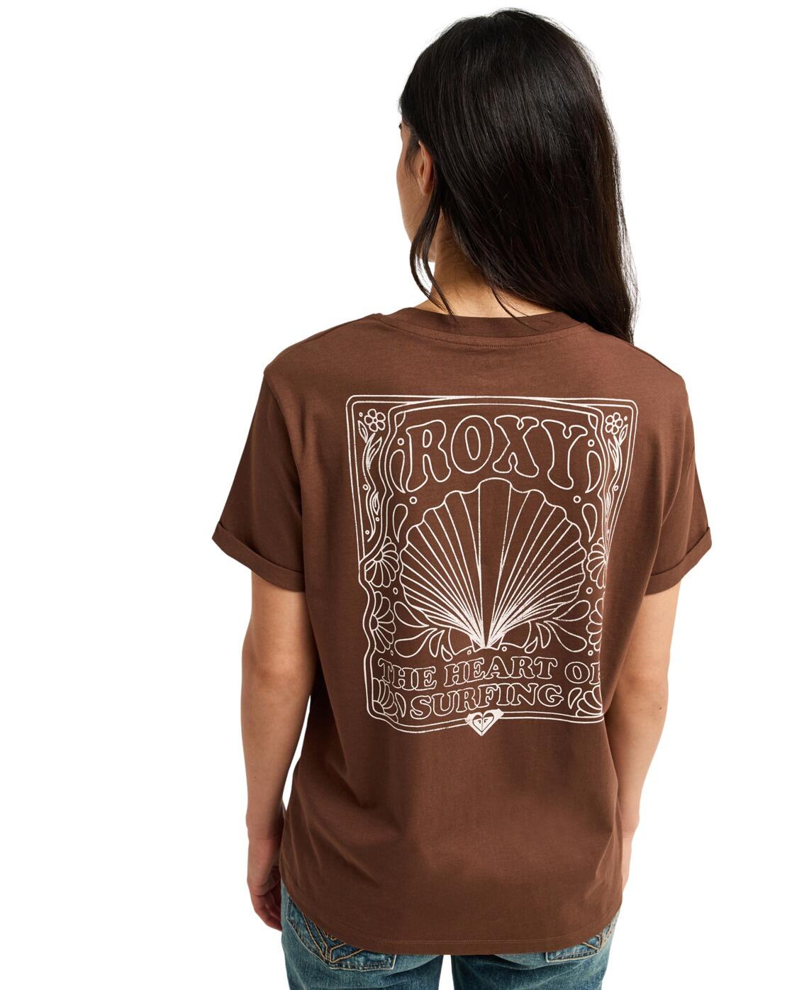 T-Shirt OCEANREGULAR Braun Dames 2/4