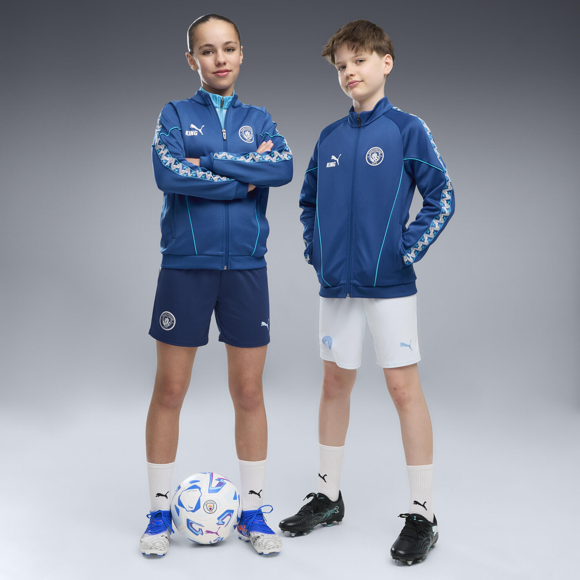 Chaqueta de chándal Manchester City KING Anthem Niño PUMA 4/6