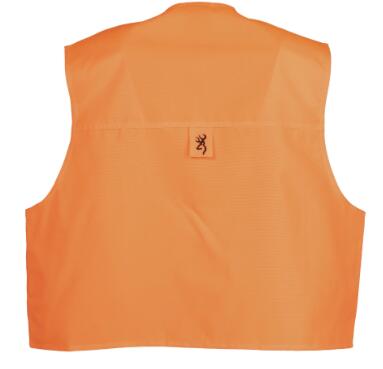 Gilet Sicurezza da Caccia Browning Blaze Arancio Alta Visibilita 2/3