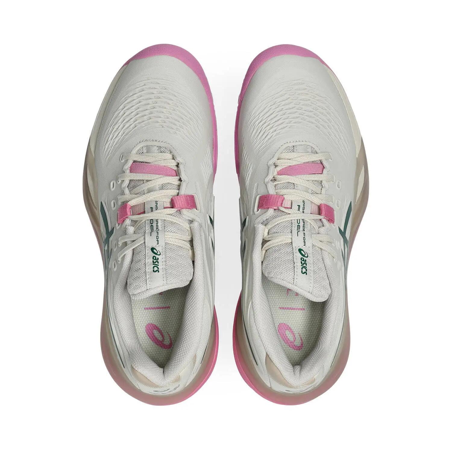 Asics Gel-resolution X Padel Bianco/verde/rosa Donna 1042a285 5/6