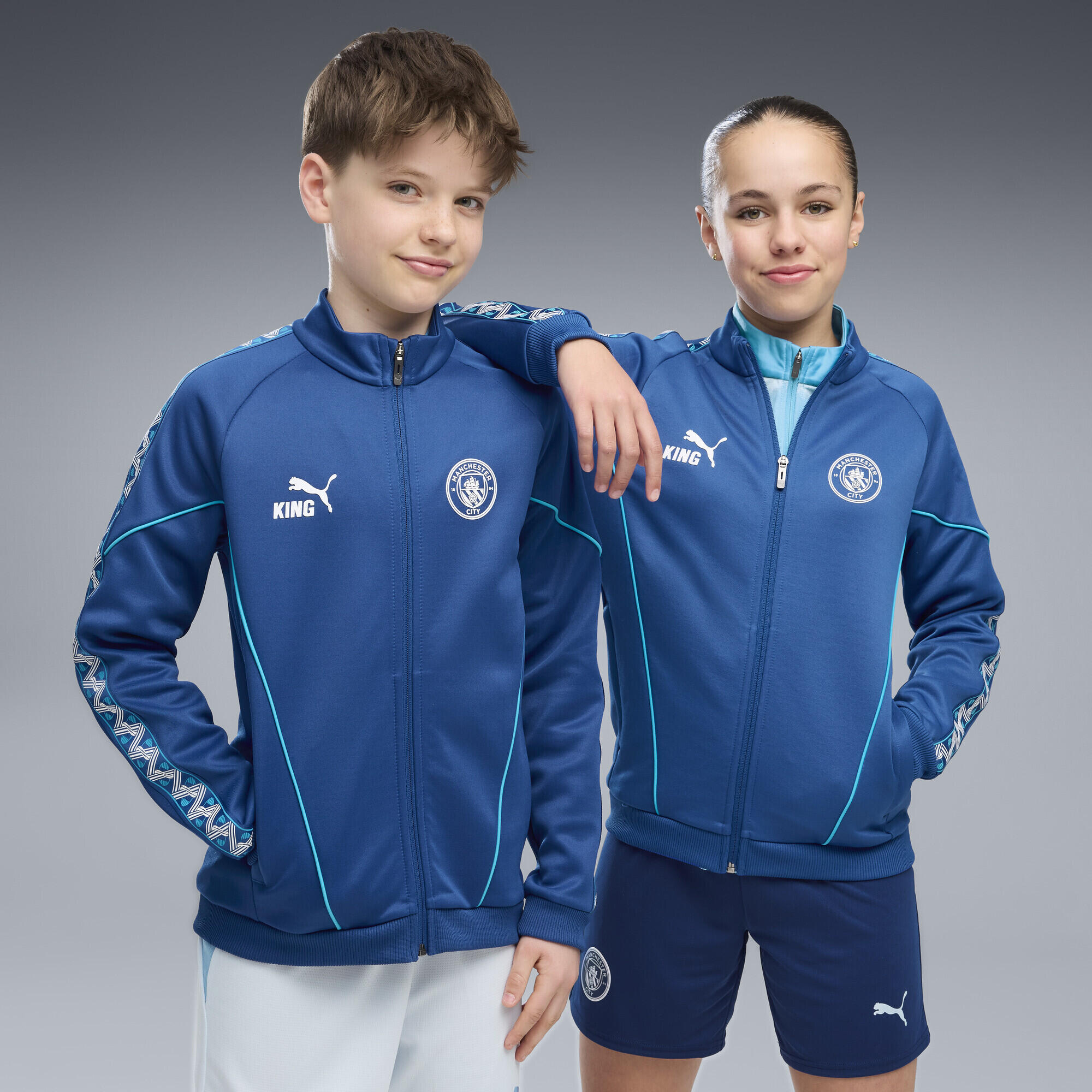 Chaqueta de chándal Manchester City KING Anthem Niño PUMA 2/6