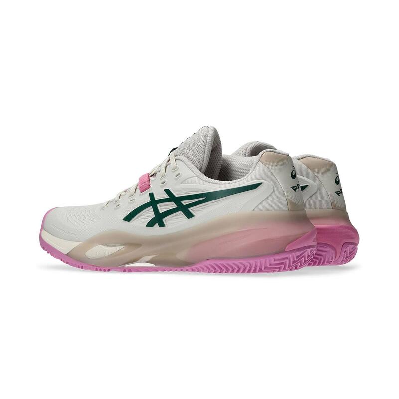 Asics Gel-resolution X Padel Blanco/verde/rosa Mujer 1042a285