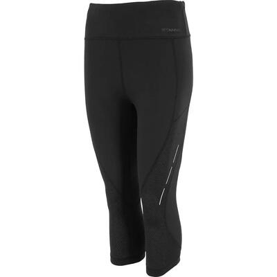 Tight - fitness - dames - functionals - sneldrogend 3/4 - zwart