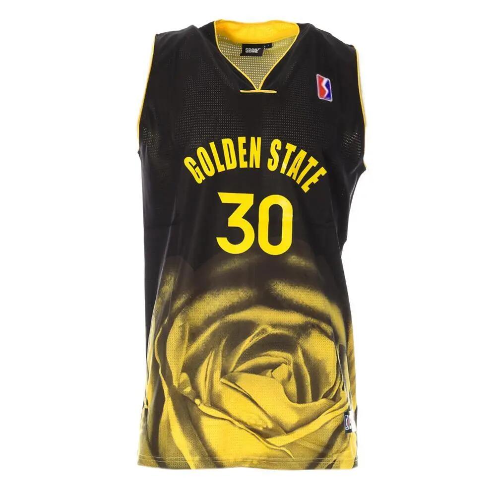 Men's Black Golden State Basketball Vest by Sport Zone