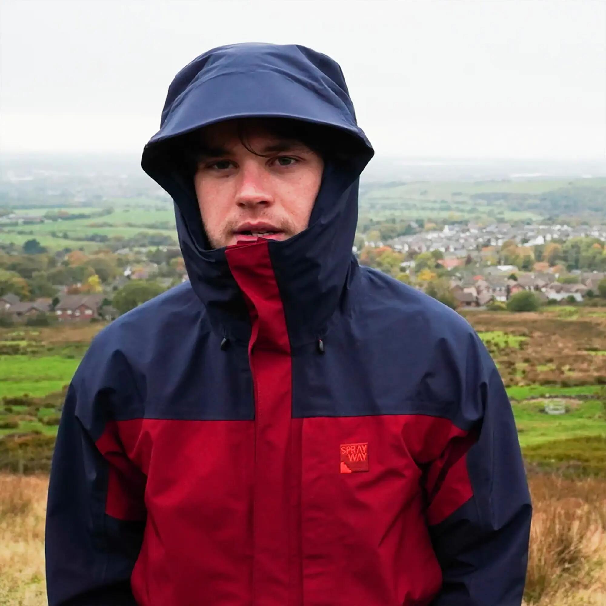 Sprayway - Veste pluie randonnée homme imperméable à capuche coupe-vent 4/5