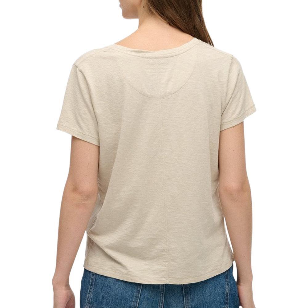Superdry Studios Damen T-Shirt Beige 3/3