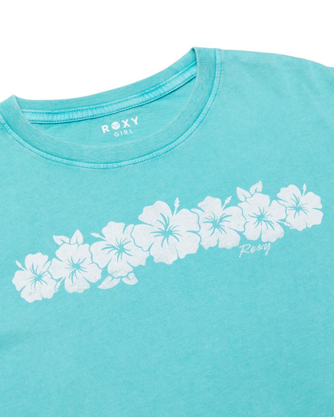 Camiseta holgada de manga corta DAISYLOOSE SEASON Azul Niña 2/4