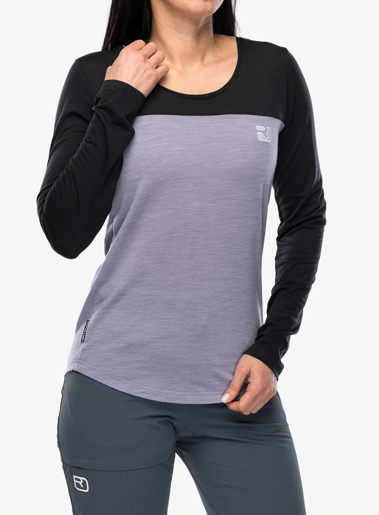 Bluza damska bez kaptura Ortovox 150 Cool Logo LS 5/7