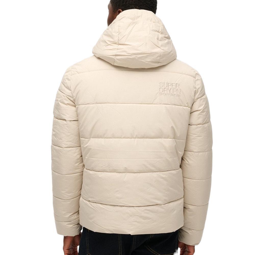 Superdry Herren Pufferjacke Beige 3/3