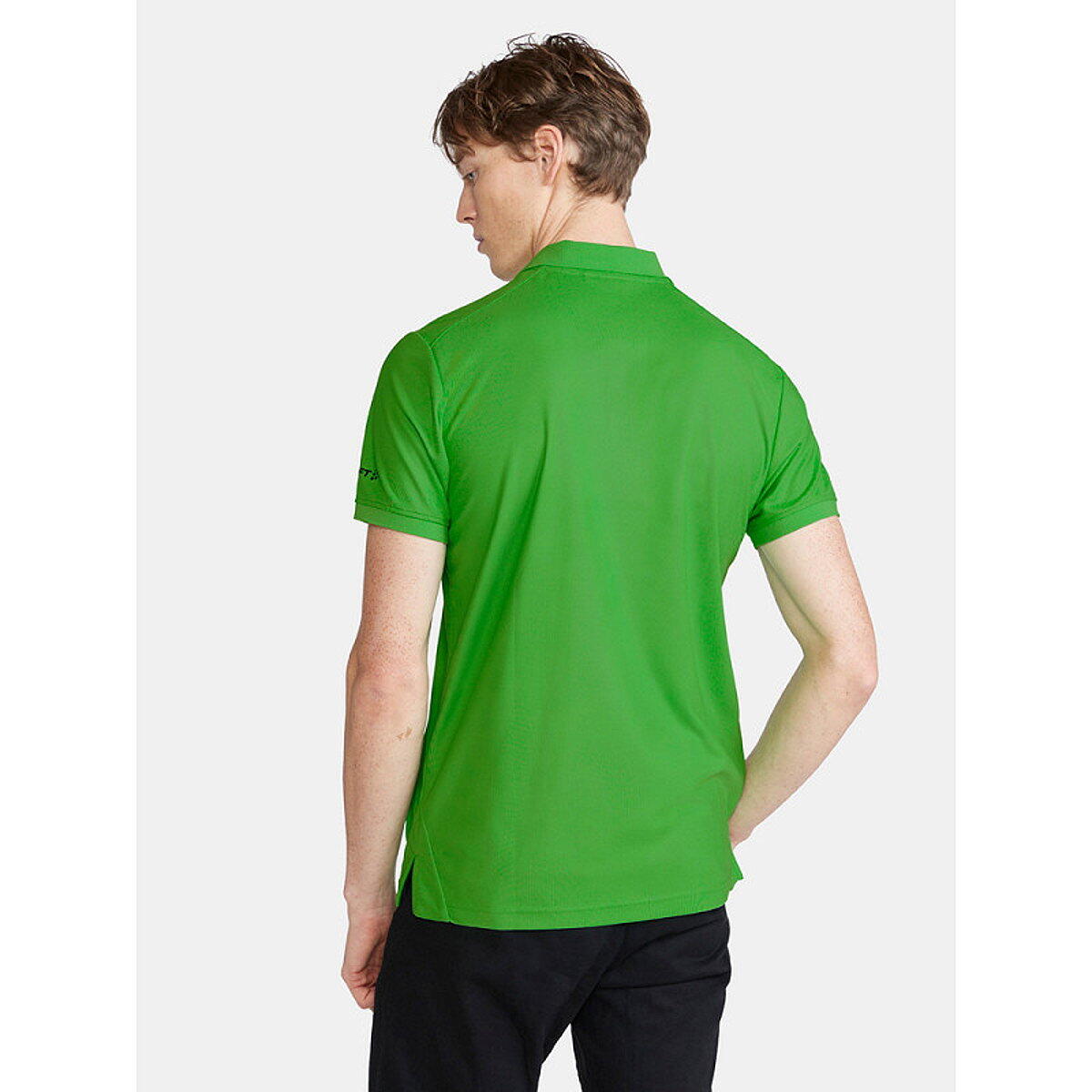 Poloshirt - Multisport - Heren - Comfort fit - Unify Polo - Zwart/Light Green 4/5