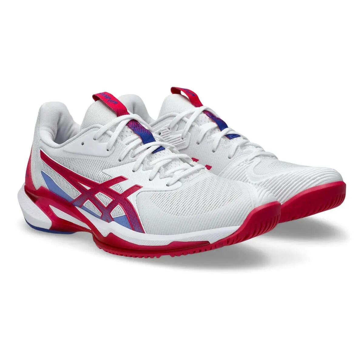 Asics Solution Speed Ff 3 Blanc Rose Woman 1042a250 3/5