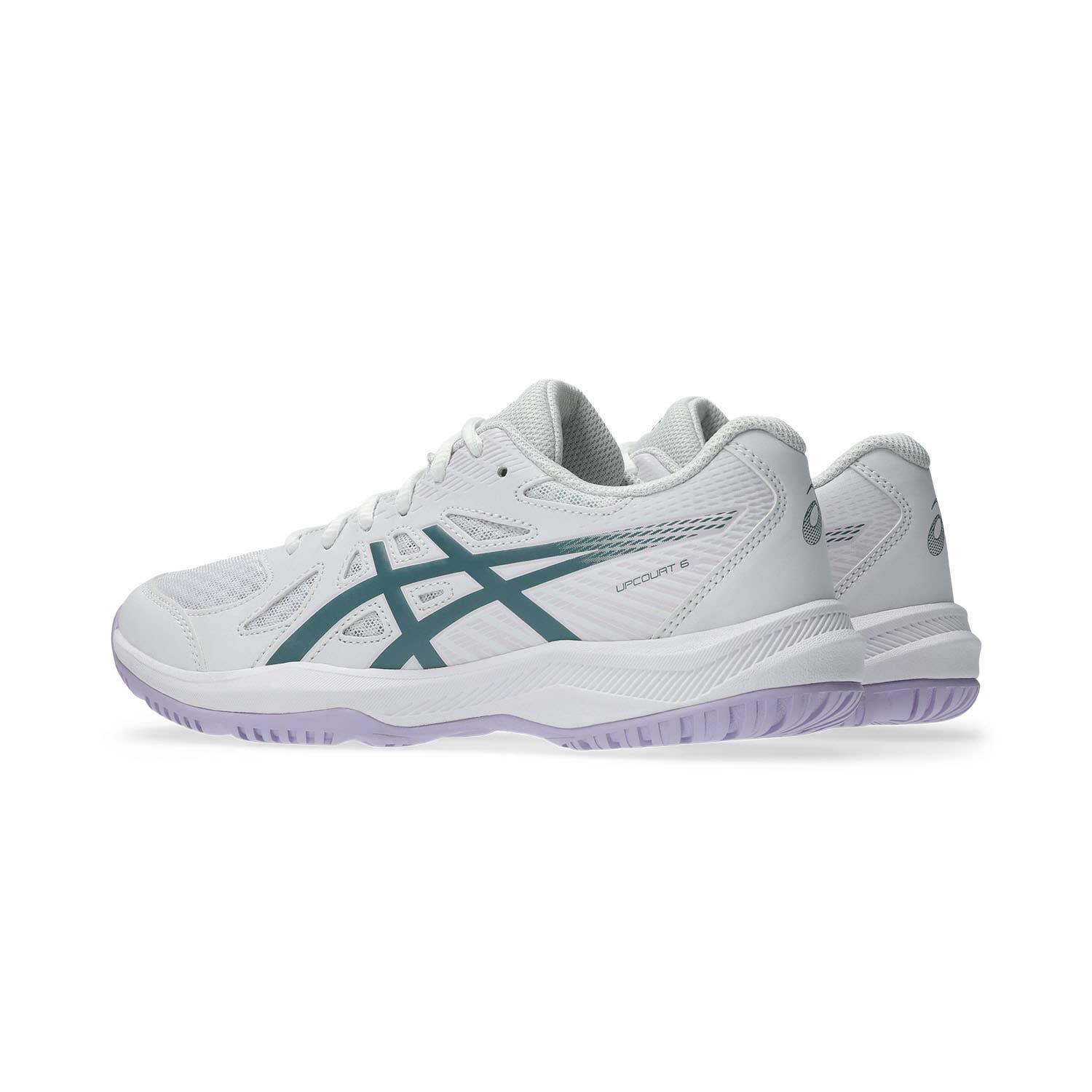 Asics Upcourt 6 Padel Blanco Mujer 1072a107 3/6
