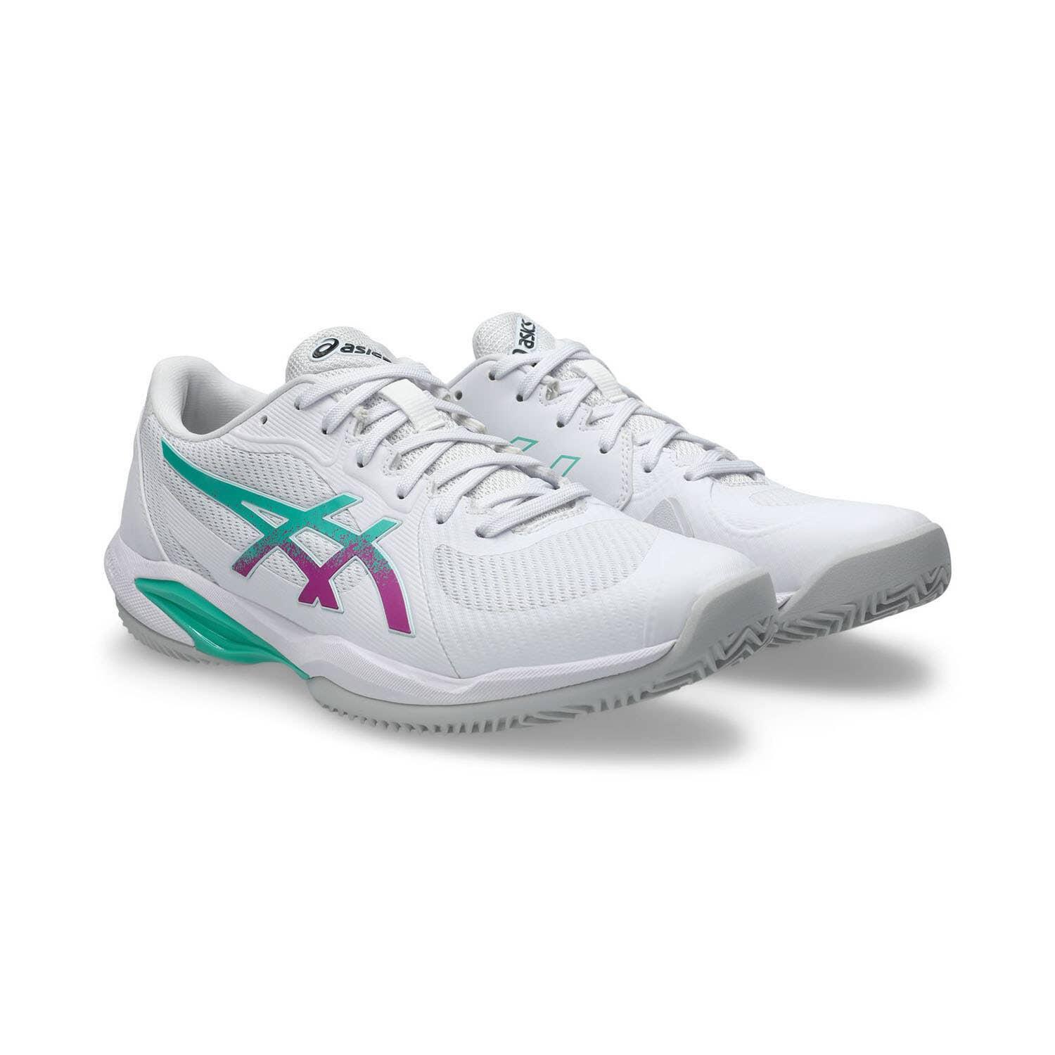 ASICS Zapatillas Tenis de Hombre SOLUTION SWIFT FF 2 CLAY Blanco / Rosa — photo 2