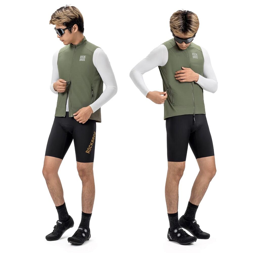 UPF50+ ademend en winddicht fietsvest ROCKBROS 3/5