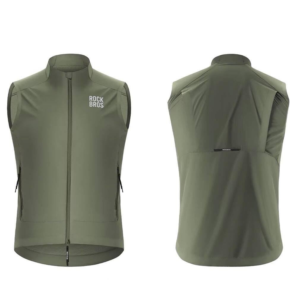 UPF50+ ademend en winddicht fietsvest ROCKBROS 2/5