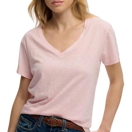 Camiseta Rosa Claro Mujer Superdry Studios