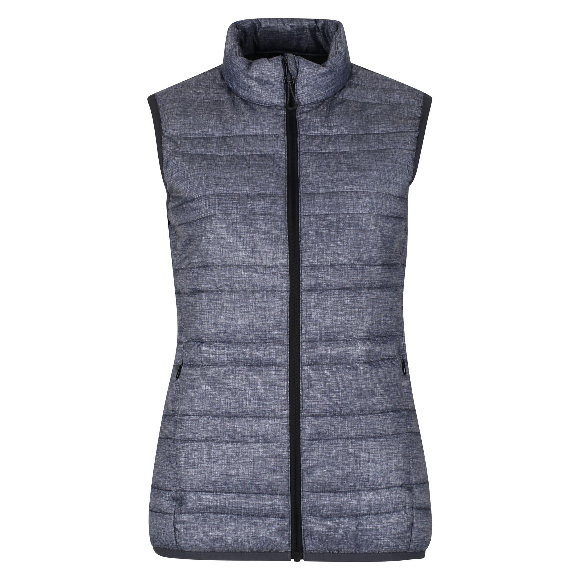 REGATTA Womens/Ladies Firedown DownTouch Insulated Bodywarmer (Grey Marl/Black)