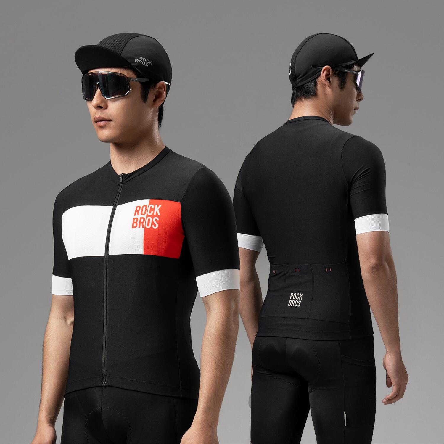 Ademend fietsshirt voor heren ROCKBROS 2/4