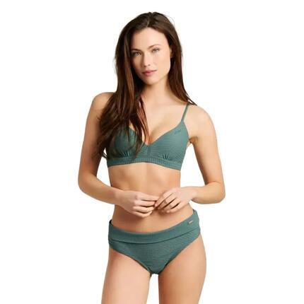Haut de bikini - femme - texturé, bretelles - mixcameo - vert