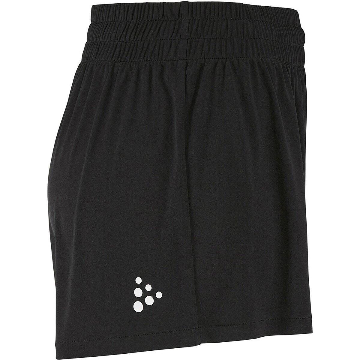 Short sport - Femmes - coupe régulière - léger, évacue l'humidité - Noir 2/4
