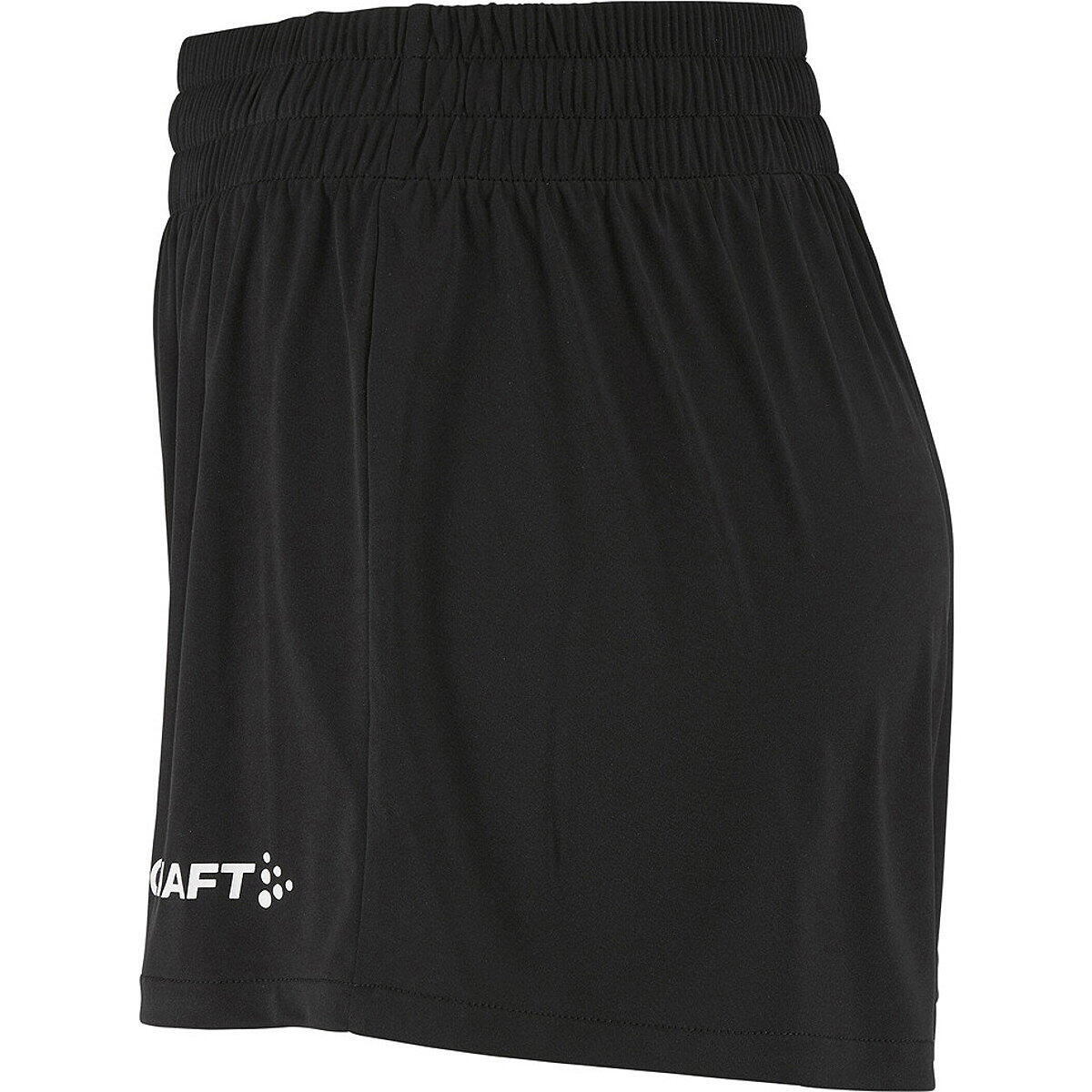 Short sport - Femmes - coupe régulière - léger, évacue l'humidité - Noir 3/4