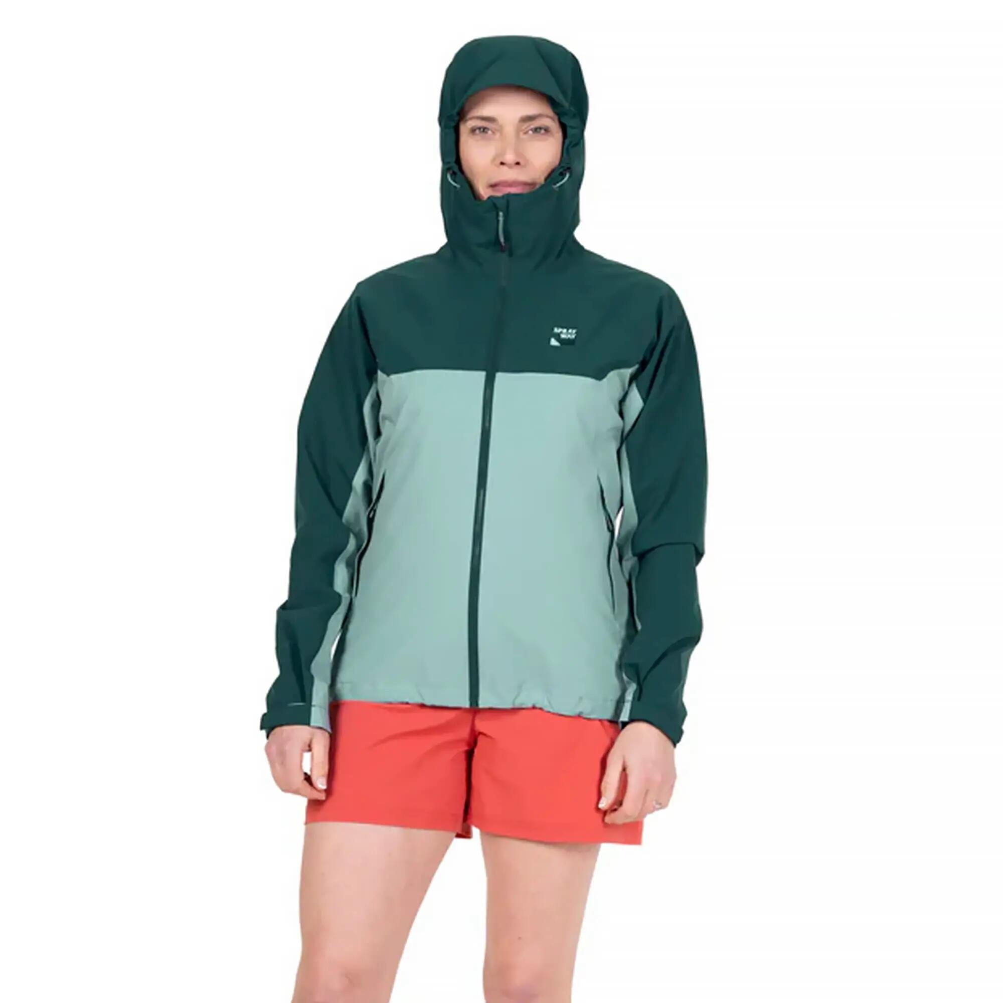 Sprayway - Veste randonnée femme imperméable à capuche zippée 4/5