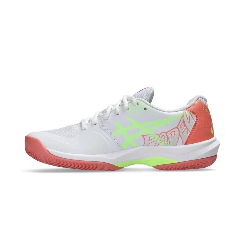 Asics Game Ff Padel Blanco Mujer 1042a286