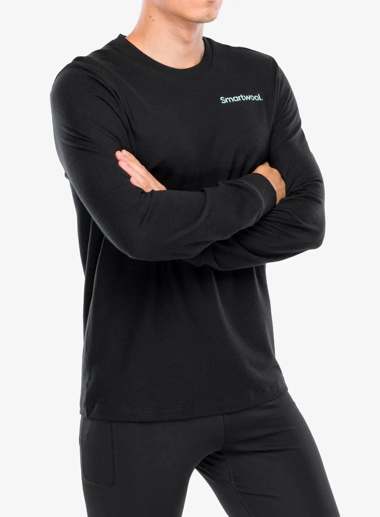 Bluza bez kaptura Smartwool Gondola View Long Sleeve Graphic Tee 4/7