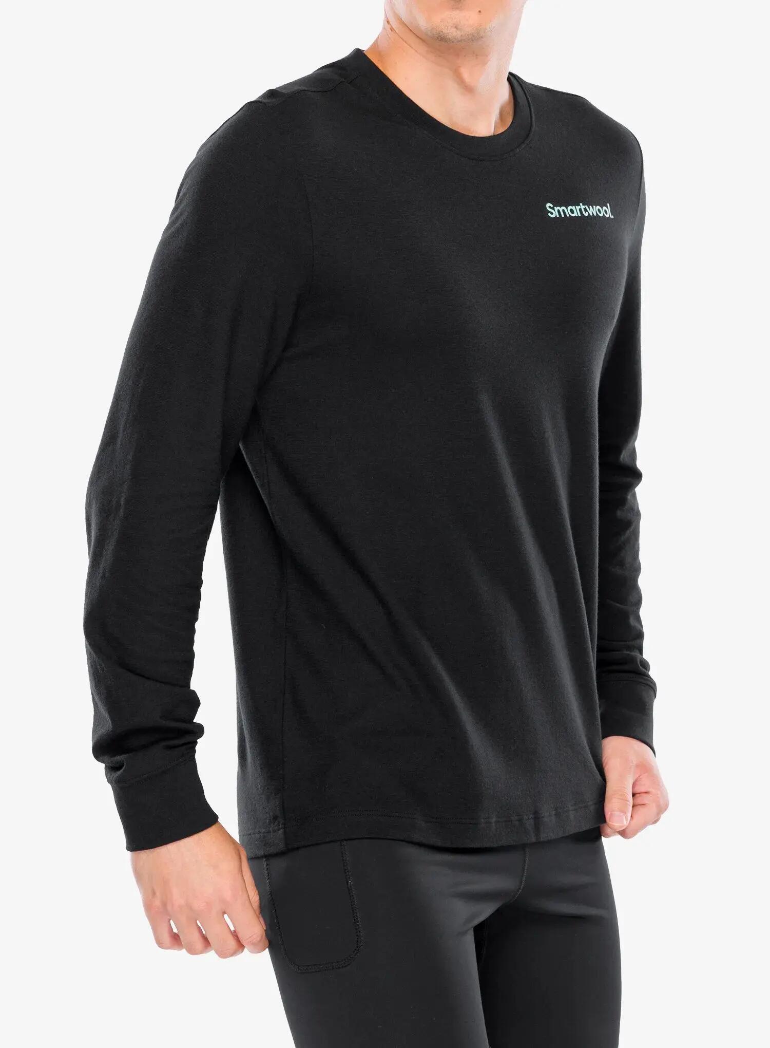 Bluza bez kaptura Smartwool Gondola View Long Sleeve Graphic Tee 2/7