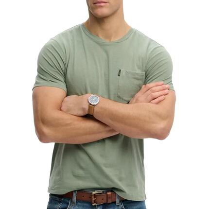 Camiseta Verde Hombre Superdry Classic Essential