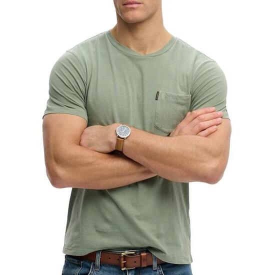 Camiseta Verde Hombre Superdry Classic Essential