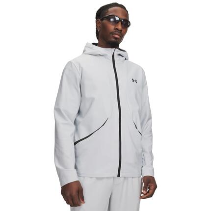 Veste À Capuche Entraînement UNSTOPPABLE Homme (Noir / Argenté)