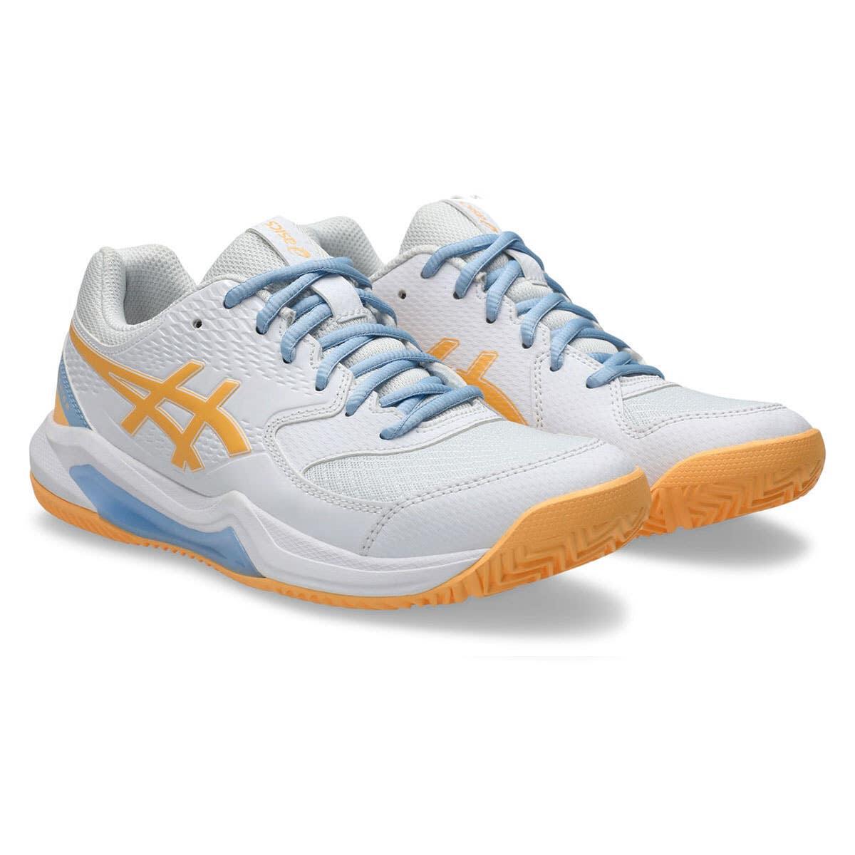 Asics Gel-dedicate 8 Padel Blanc Orange Woman 1042a241 3/5