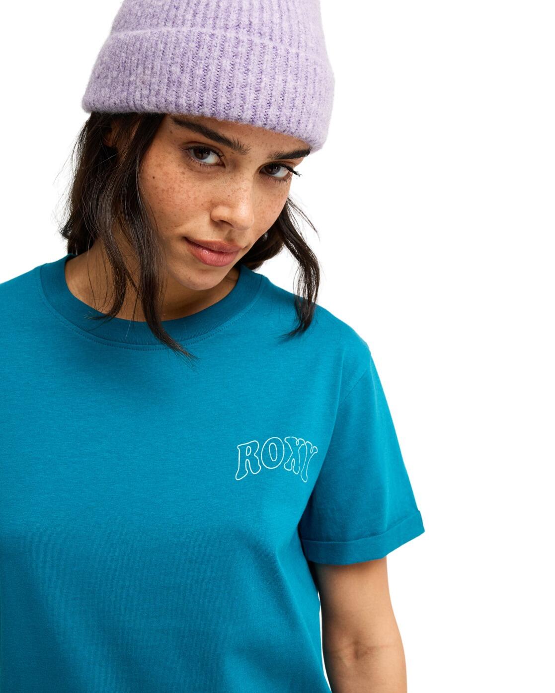 Camiseta de manga corta OCEANREGULAR Azul Mujer 4/4