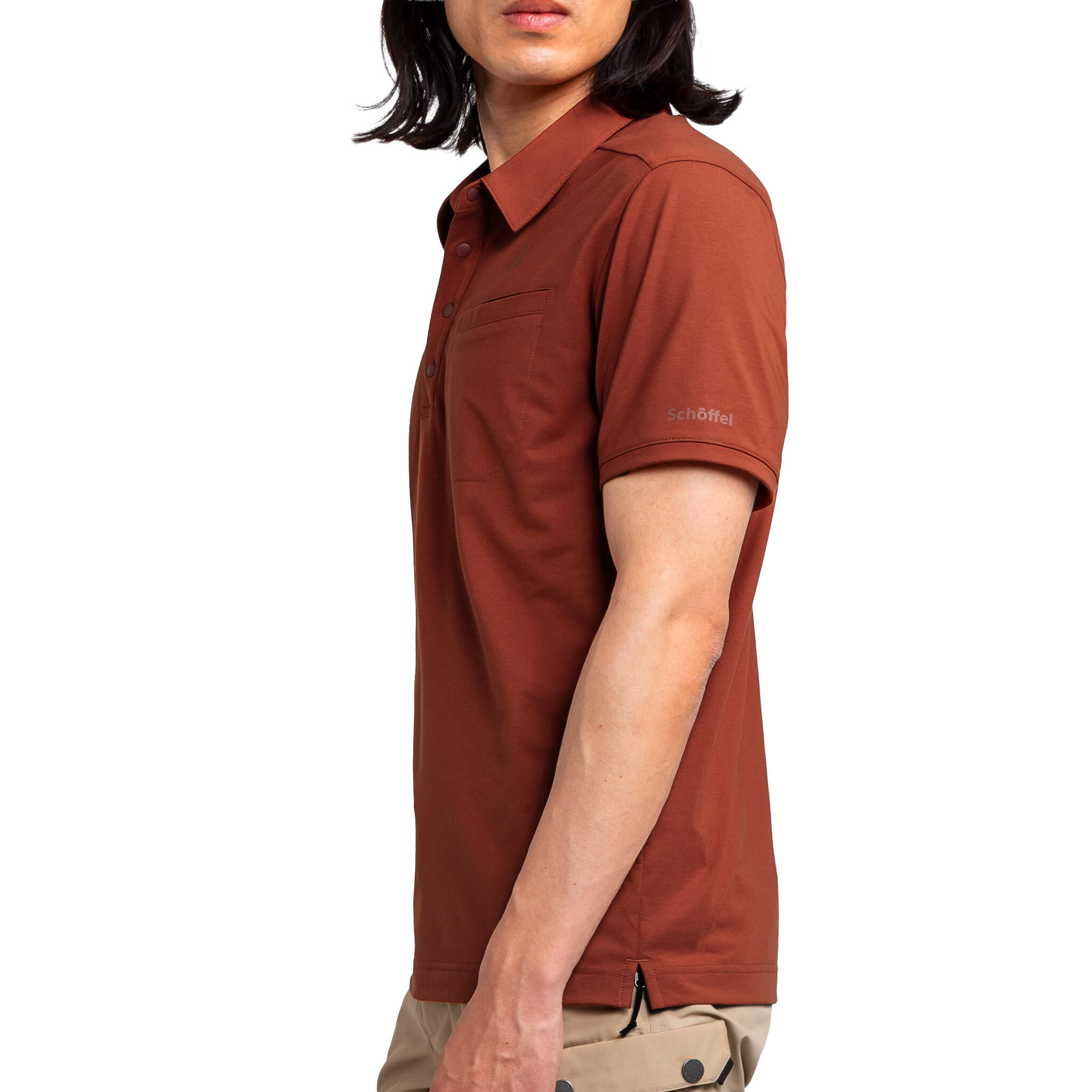 Poloshirt schnelltrocknend feuchtigkeitsabführend Herren - Polo Shirt Ramseck 3/4